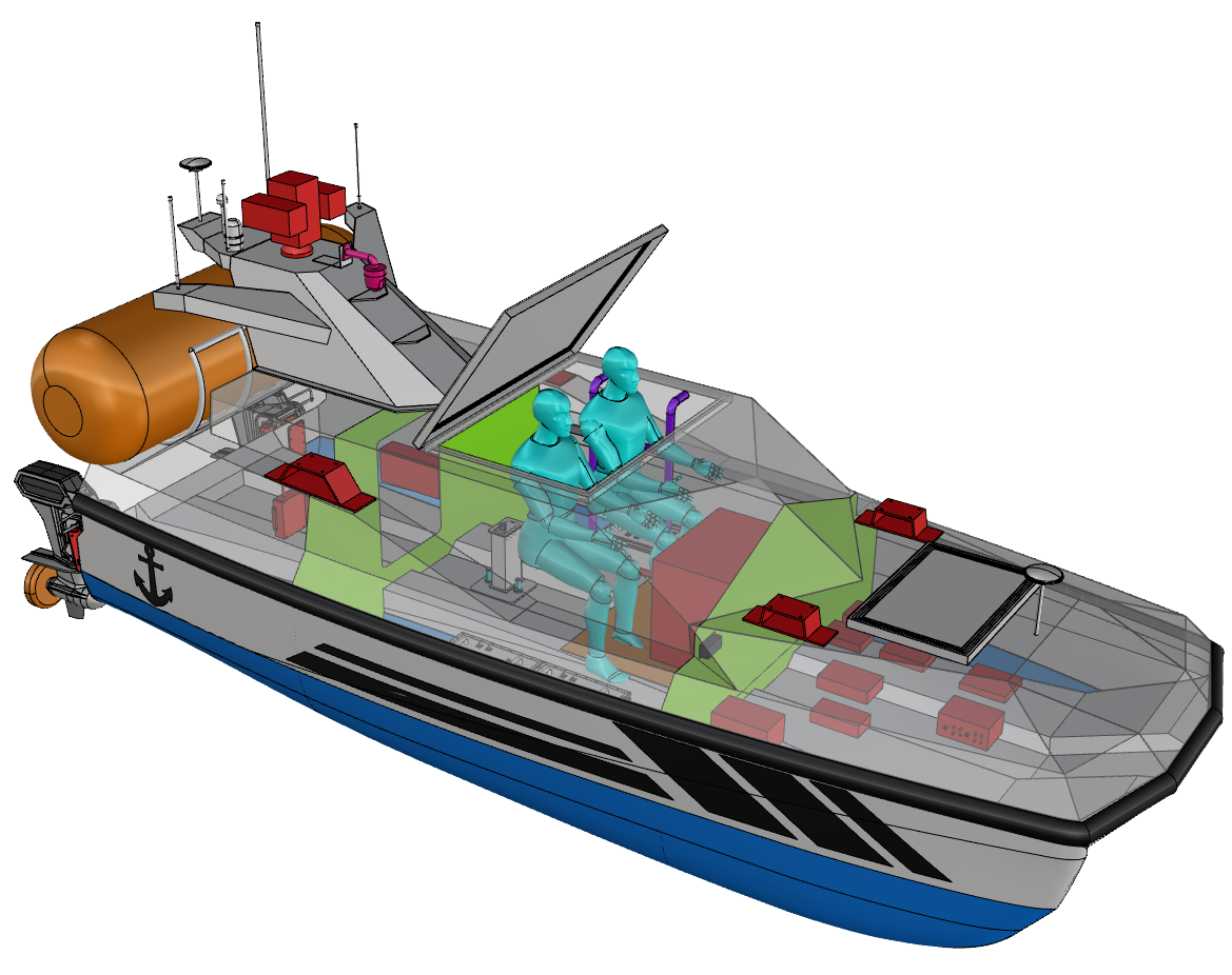 SM5800海洋测量无人船